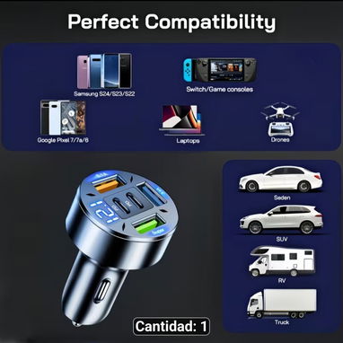 Cargador rápido para coches - 2/10