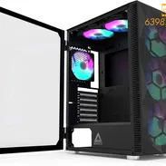 Chasis Gaming Montech X3 + 3 fanes RGB de 120mm y 3 fanes RGB de 140mm, NUEVO en caja - Img 52677712