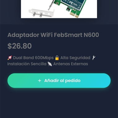 Routers, tarjetas de red, adaptador WiFi... - 2/7