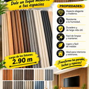 Listones de WPC para decoración - Img 57747493