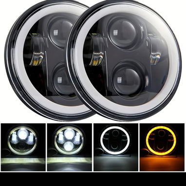 Pantalla 5.75 pulgadas para moto GN125 y muchas más LED calidad q trae luz diurna e intermitente o luz diurna amarilla. - Img 80358362