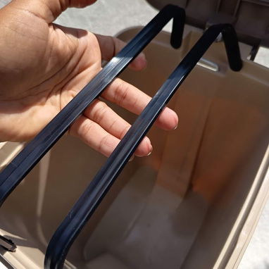 Cesto de basura con Pedal SLIM 15 lt (cv) - 3/5