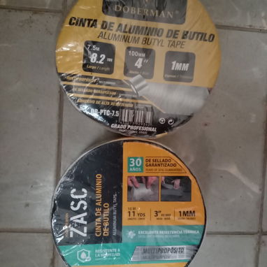 Cinta de aluminio de butilo 7.5mx10cm. Adhesivo de alta resistencia. Sellado garantizado. Multipropósito - 2/7