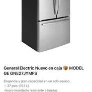 REFRIGERADOR Refrigerador GE GNE27JYMFS de 36" con puerta francesa y capacidad total de 27 pies cúbicos. Iluminación - Img 56862187