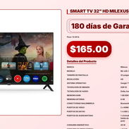 SMART TV 32" HD MILEXUS . - Img 57009311