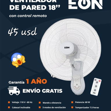 ❄️ Ventilador de Pared - 2/7