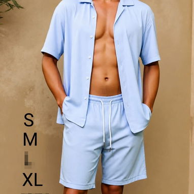 Conjuntos de short y camisa de hombre ver catálogo - 9/9