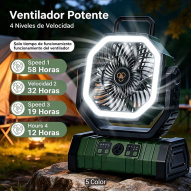 Ventilador recargable f6 de 20000 Mah. Corre que Vuelan 😁  Se acepta sólo pagó en dólares en efectivo o vía Zelle. - 2/2