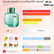 Perfume: Eau de Lacoste L.12.12 Pour Elle Natural - Img 56122502