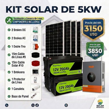 KITS SOLARES - 8/9