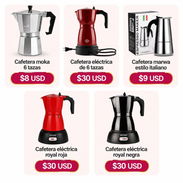 Cafetera Moka. Cafetera italiana. Cafetera eléctrica ROYAL. Cafeteras varias - Img 57167879