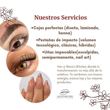 Salón de Belleza Alexa's Bitches (Cejas, Pestañas y Uñas)📲+53 58021576. WhatsApp para agendar citas. - Img 111451513