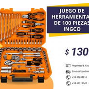Juego de Herramientas INGCO 100 piezas - Img 55602161