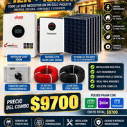 Kit solar completo 12 KW + 15 KWh - Img 57704255