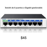 Swicth de 8 puertos a Gigabit gestionable Nuevos - Img 55236602