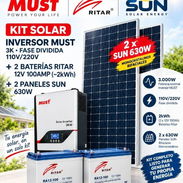 ☀️ KIT SOLAR – INVERSOR MUST 3K ☀️ - Img 57495961