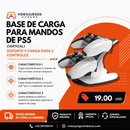 Base de Carga para Controles PS5 Vertical | Soporte DualSense Nueva en La Habana - Img 55013277