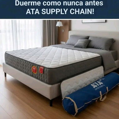 Colchón King size empacado al vacío de 180×2 nuevo en su caja comunícate con Pedro - Img 110070480