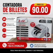 💵🔢 CONTADORA DE BILLETES NUEVA 🔢💵 - Img 55942584