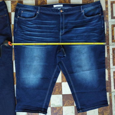 Vendo bermudas elastizados de mezclilla - Img 109759078