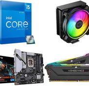 KIT PC 🤩i5 12600K +Gigabyte B760M Gaming Plus Wifi +Corsair Vengeance RGB Pro SL 32GB🆕0km - Img 55814390