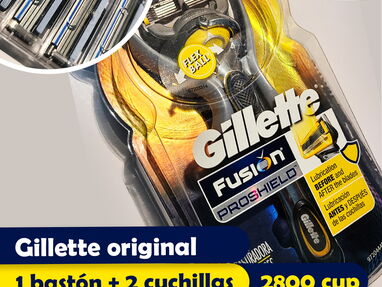 Gillette ORIGINAL - Bastón y cuchillas Fusion5 y Match3 - Img main-image