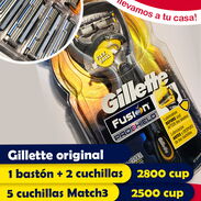Gillette ORIGINAL - Bastón y cuchillas Fusion5 y Match3 - Img 45321723