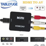 HDMI 1080P compatible con AV RCA convertidor caja adaptador HDMIZAV - Img 56459785