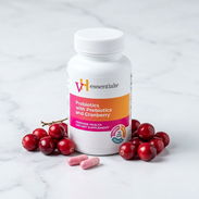 Probiótico Vaginal con Arándano (vH essentials · 60 cápsulas) - Img 57193634