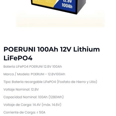Baterías para inversor sumry - 3/4