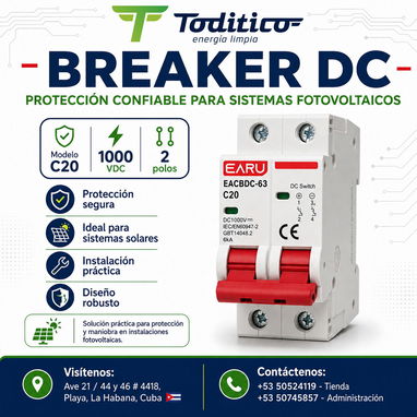 TODITICO | ENERGÍA LIMPIA!! SERVICIOS, PANELES SOLARES, ESTRUCTURAS, COMPONENTES ELÉCTRICOS Y MAS.... - Img 127542006