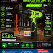 🔥 Taladro inalámbrico FADAKWALT 12V — KIT COMPLETO CON BATERÍA 🔥 - Img 57417989