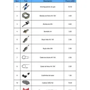 Piezas de moto AX 100, GN 125, CG 125/150 - Img 56211408