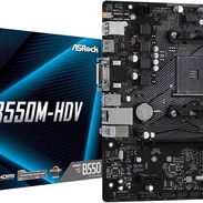 Producto nuevo 110usd ASRock B550M-HDV AMD AM4 Micro-ATX Placa Base, Soporta Procesadores AMD Ryzen Serie 5000/4000/3000 - Img 56810858