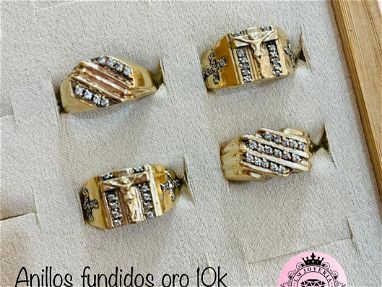 ✨️✨️✨️en venta anillos de oro 10 de hombre ✨️✨️✨️ - Img main-image