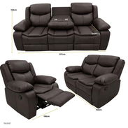 Butacas y sofa reclinable para sala - Img 54886078