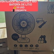 Nueva oferta ‼️ Ventilador recargable - Img 54792284