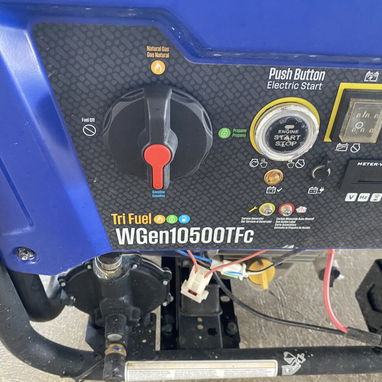 Planta eléctrica westinghouse 13kw(13000w)funciona con gas natural ,gasolina o propano - 7/7