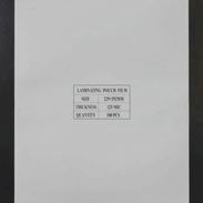 Micas para Plasticar Tamaño Carta 125 Micrones Pqt d 100u - Img 55793835