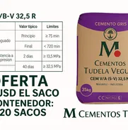 CEMENTO GRIS 16 USD X SACO [35KG] CEMENTO COLA, MORTERO HIDROFUGO Y MAS !! Entraaaaa - Img 50233245