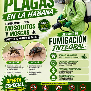 Exterminio de moscas y mosquitos en La Habana - 4/5