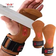 ✅ Grip Strap Profesionales para Levantamiento de Pesas Gimnasio Fitness NUEVO Straps Guantillas - Img 48883373