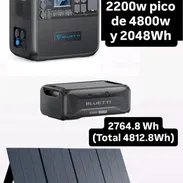 🔋⚡ BLUETTI AC200 MAX + BATERÍA EXTRA B300K + PANEL SOLAR 350W DISPONIBLE ⚡🔋 - Img 55408681