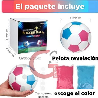 **Pelotas de Revelación de Sexo** - 4/8
