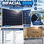 Panel solar bifacial - Img 58084219