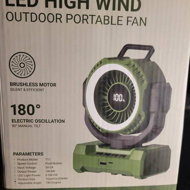 Ventilador recargable de 20 mil mlh ☎️ 53577840 - Img 126606791