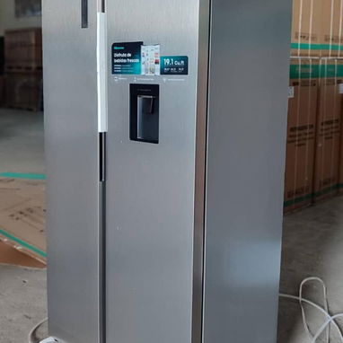Refrigerador Marca Hisense de 19.1 pies congelación seca pantalla LED Táctil Precio 1000 USD  Mensajería incluida - 6/6