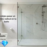 Resultado: un baño completamente transformado 🪟 Mampara de vidrio de 10 mm de grosor macizo - Img 55930746