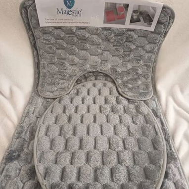 Set de alfombras para baño (3 piezas)(cv) - 2/6