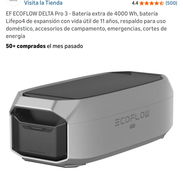 🔋 Batería Extra ECOFLOW DELTA PRO 3 🧾 Garantía 15 días Precio: 2350 USD 🚛 Mensajería incluída dependiendo de - Img 54023279